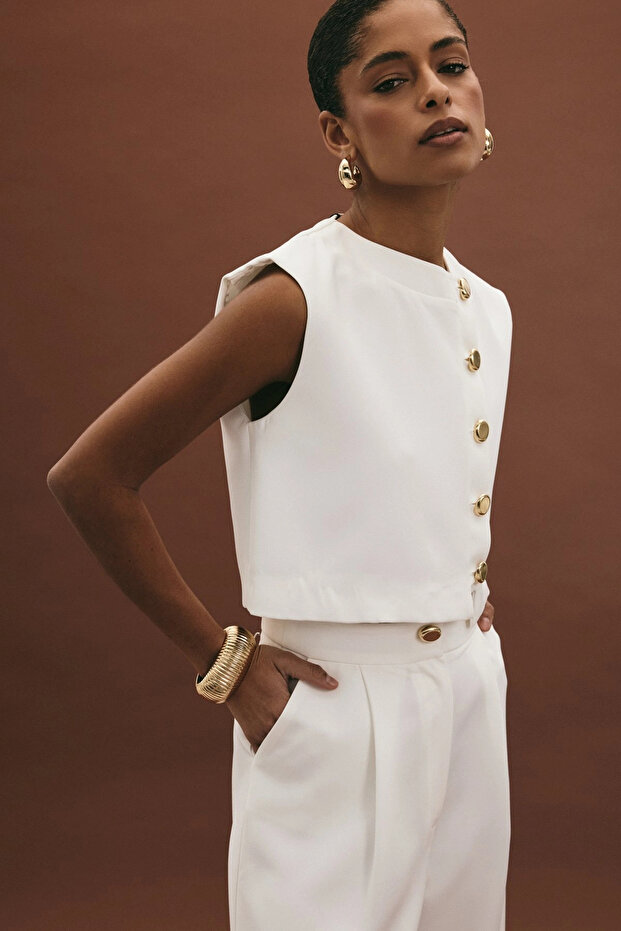 Lucy Yelek - Ekru - 3