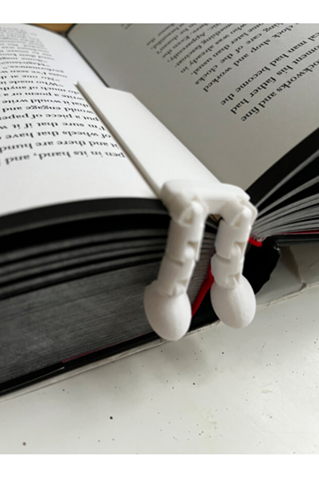 Flexible Feet Design Bookmark - Funny and Stylish Bookmark for Book Lovers