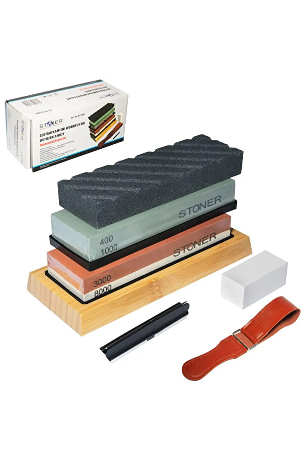 Piatră de ascuțit cuțite, SilverTools, 11 elemente, S12081 - 1
