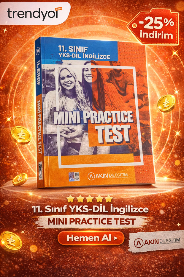 11. SINIF YKSDİL MINI PRACTISE TEST - 1