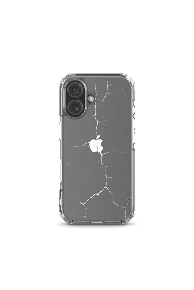 iPhone 16 Compatible Broken Wall Premium Silicone Phone Case