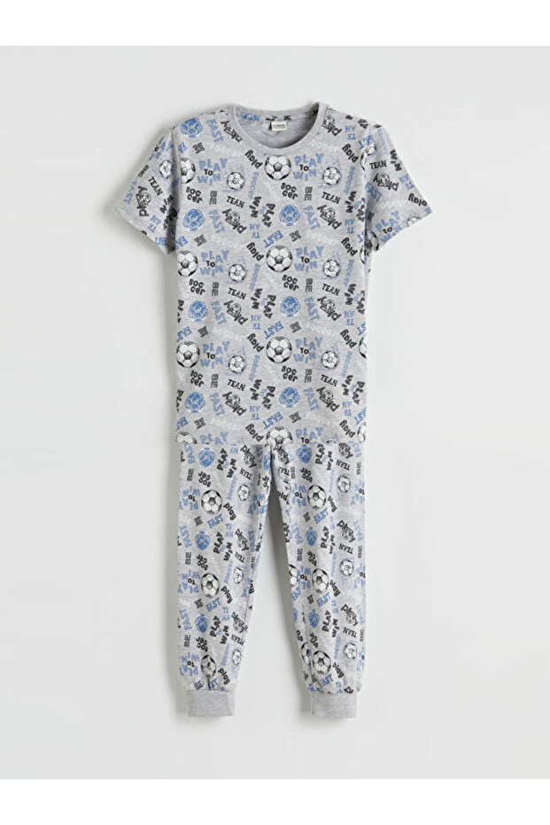 Unique Products from Freezen Store I Zero Roba Collar Printed Boy's Pajama Set