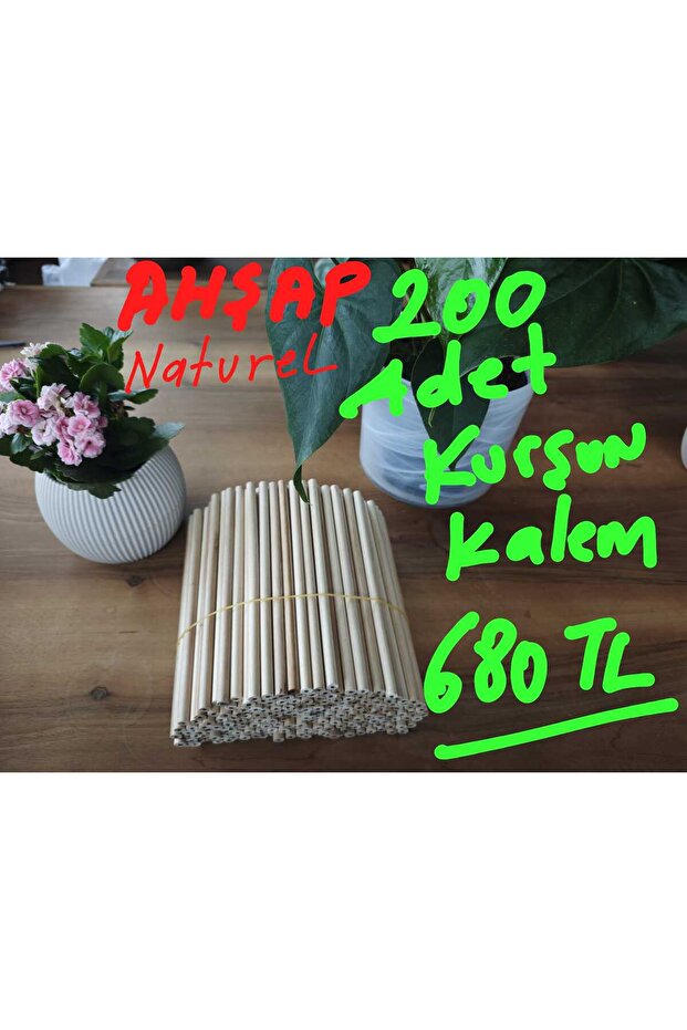 Ahşap Kurşun Kalem