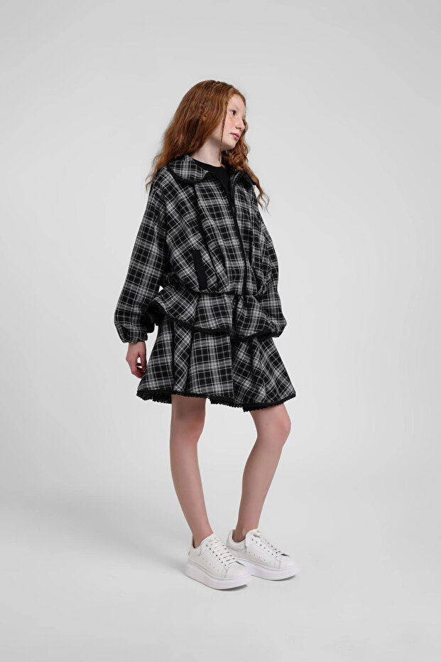 سترة بالون 8-14 باللون الأسود - 2