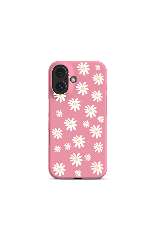 iPhone 16 Daisy Patterned Launch Case - 1