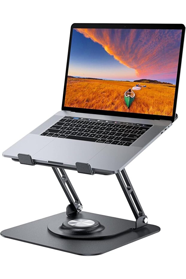 Laptop Stand 360° Rotation Heavy Duty Metal Adjustable