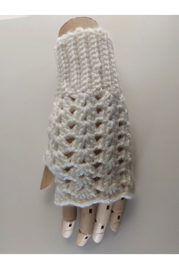 El Yapımı Örgü Eldiven - 6