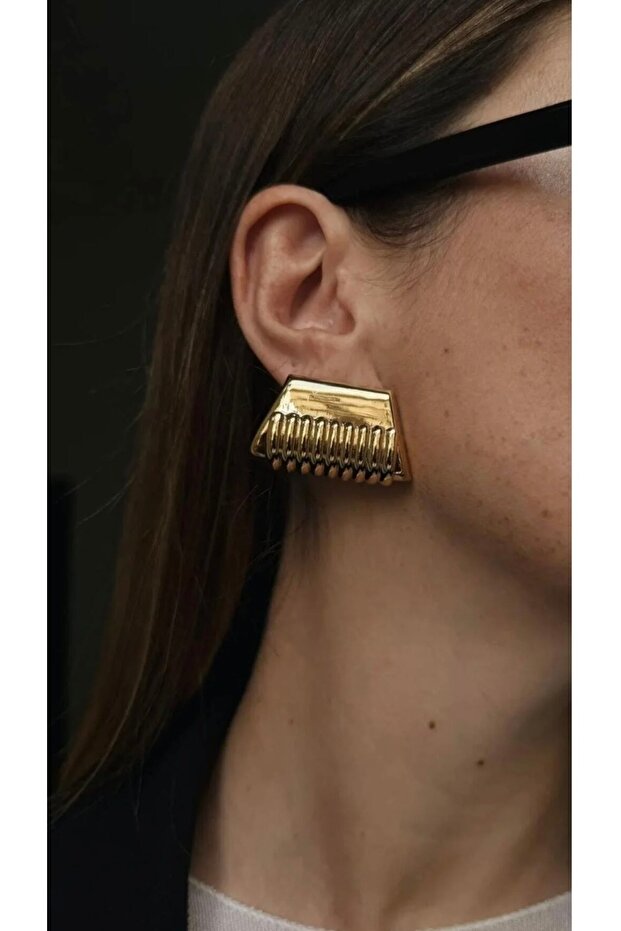 Çelik Sinatra Küpe - 2