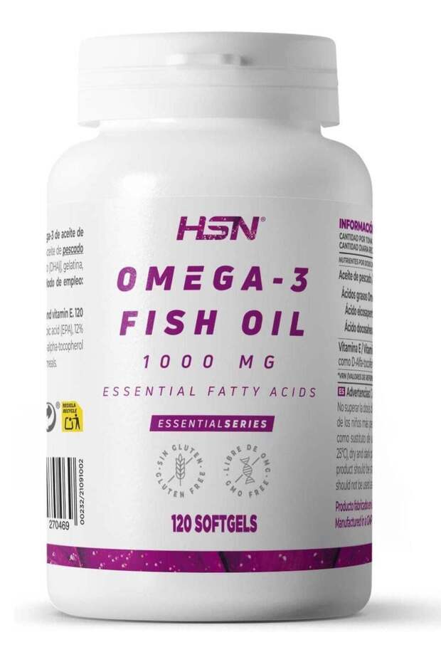 HSN OMEGA-3 FISH OIL 1000mg - 120 softgels