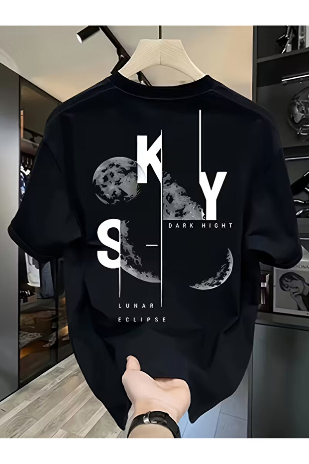 Premium Black Cotton T-Shirt