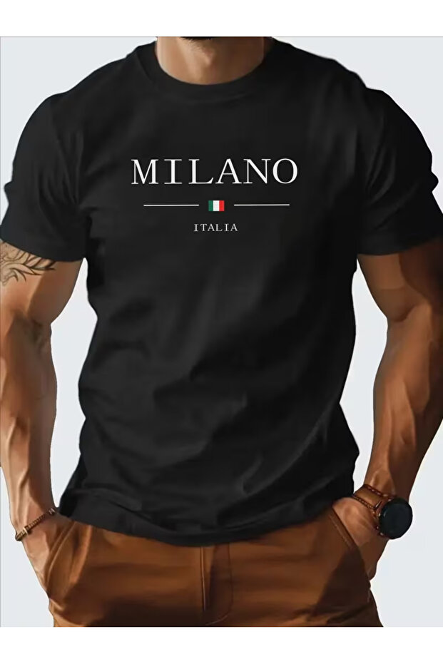 Premium Black Cotton T-Shirt