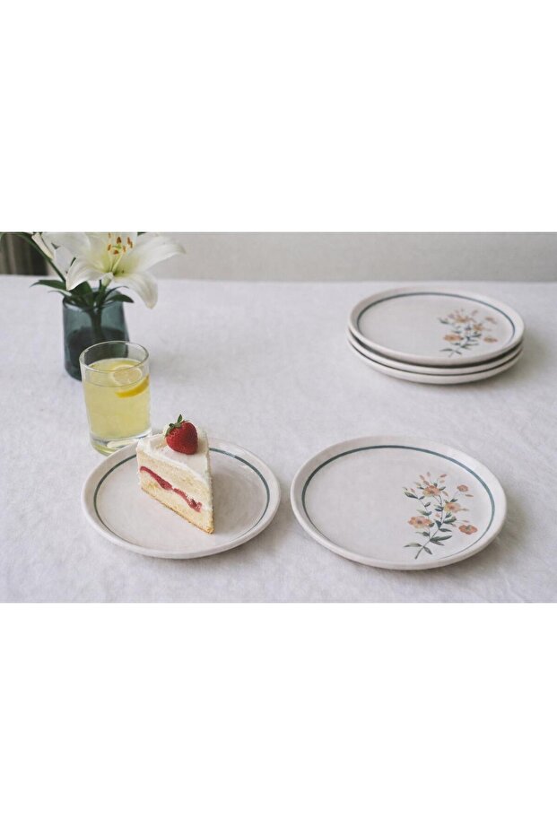 Hitit 20 cm Pasta Tabağı 6 Adet - 3