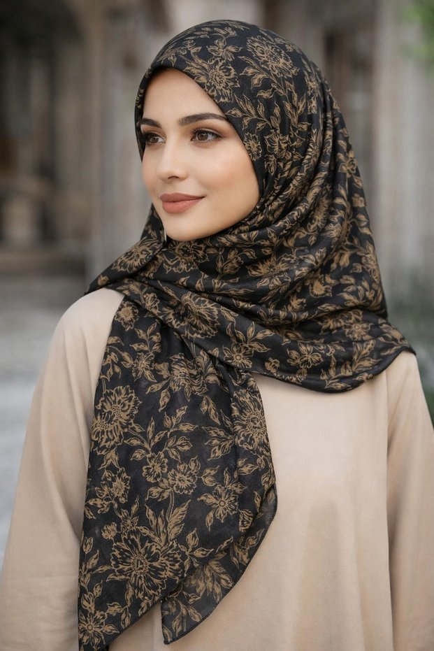 Mono Organic Cotton Scarf - 06248 04