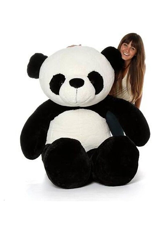 دمية دب باندا محشوة ناعمة 90 سم - 1