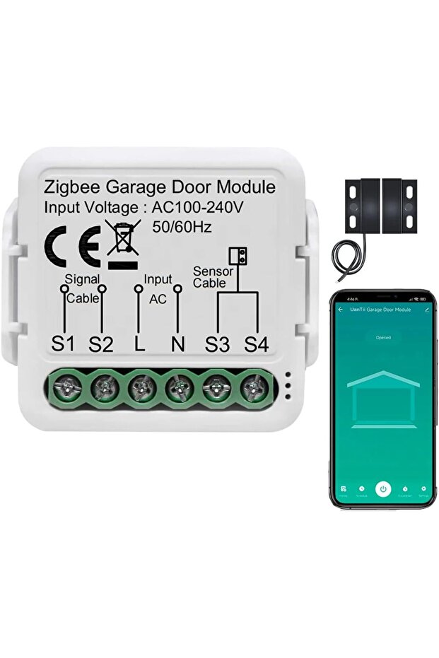 Zigbee Garage Door Opener Module