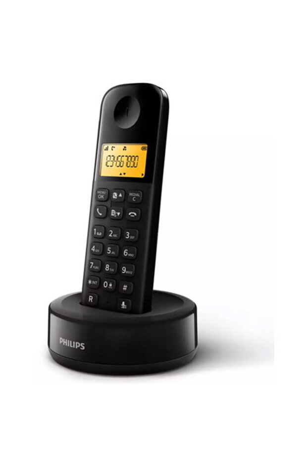 TELEFON DECT D1602 NEGRU - 1