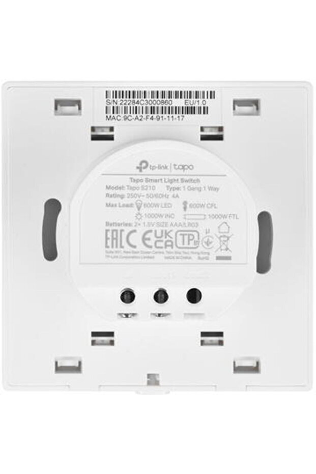 Smart Sensor Tapo S210 Smart Light Switch - 8