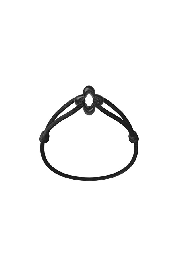 Black Clover Cord Bracelet