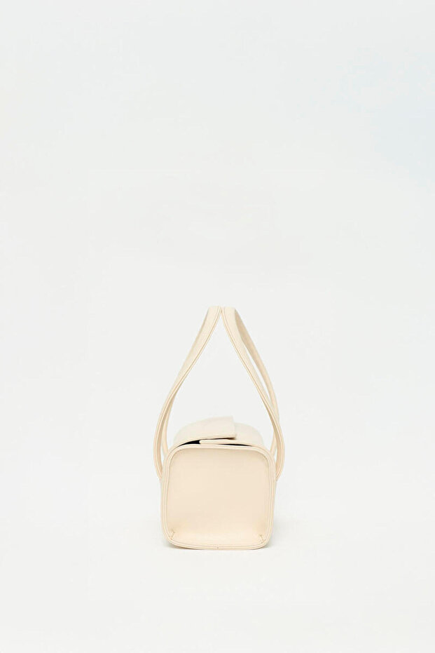 EKRU KUTU ÇANTA - 5