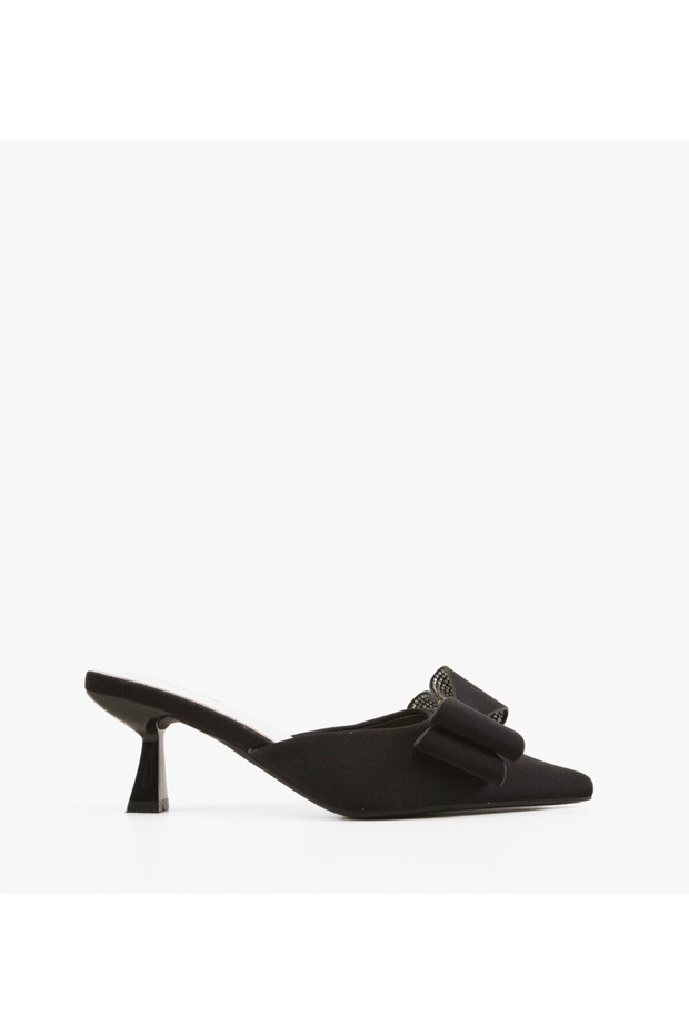 Thea Black Lady Clogs - 6