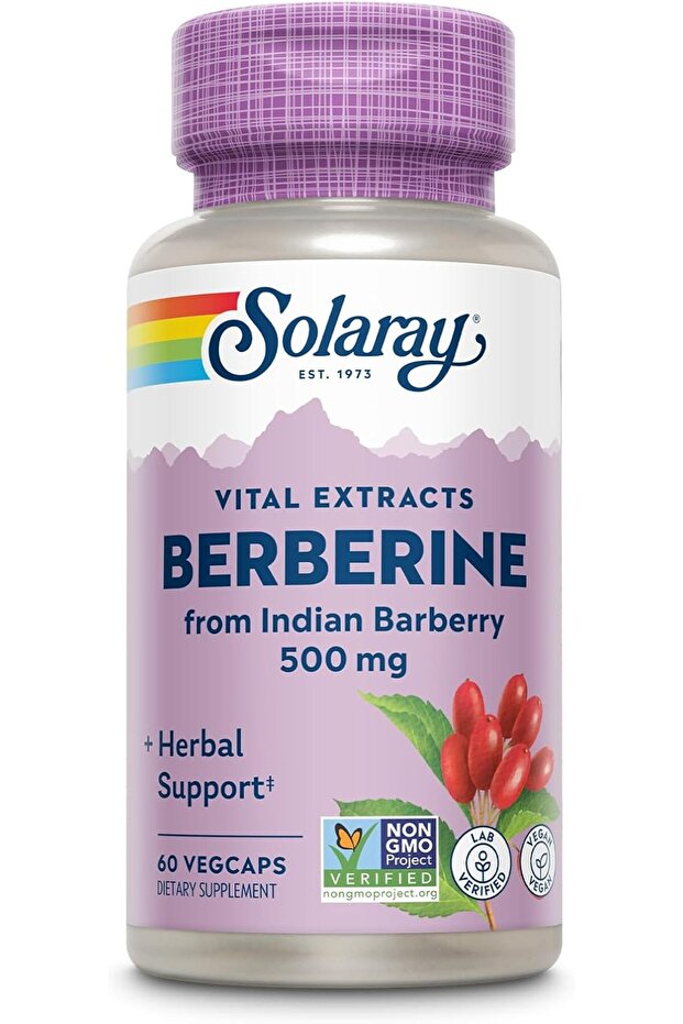 BERBERINE 500MG VEG CAP 60S