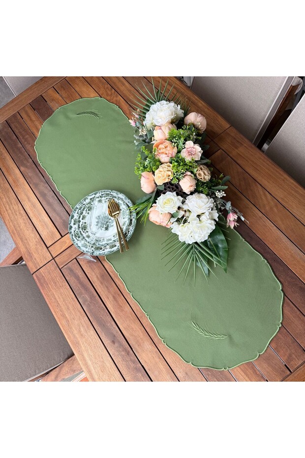 Buğday Nakışlı Runner - 2