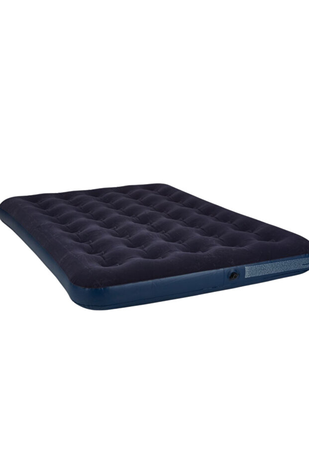 Outdoor Inflatable Mattress Double Flocked Surface Comfortable Use - 4