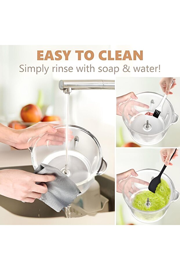 Electric Food Processor 3L | Grinder Chopper | 600W Meat Processor - 6