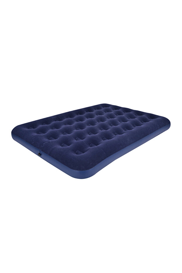 Outdoor Inflatable Mattress Double Flocked Surface Comfortable Use - 2