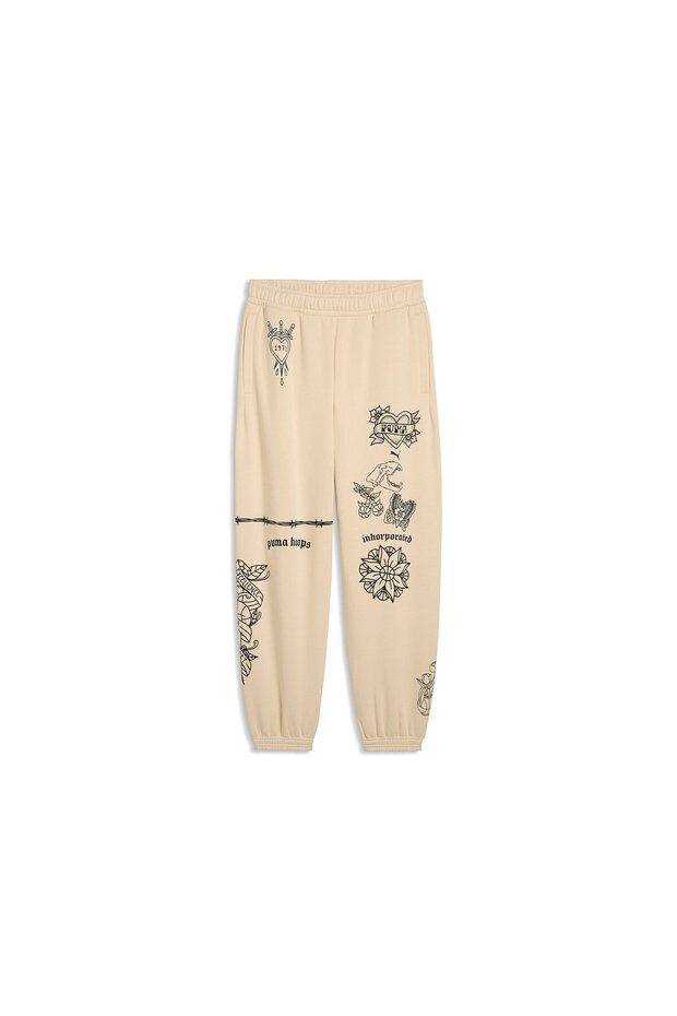 Swish N Ink Sweatpants Men's Casual Sweatpants 63465601 Beige