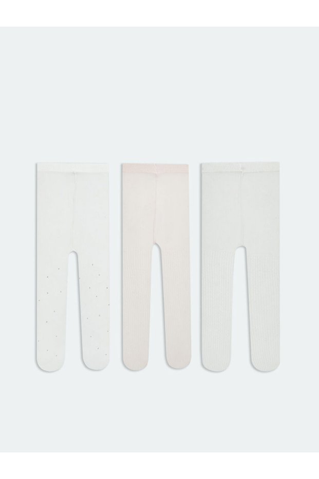 Baby Girl Pantyhose with Waist Cord from Uzg Store to Style Keepers, Pack of 3