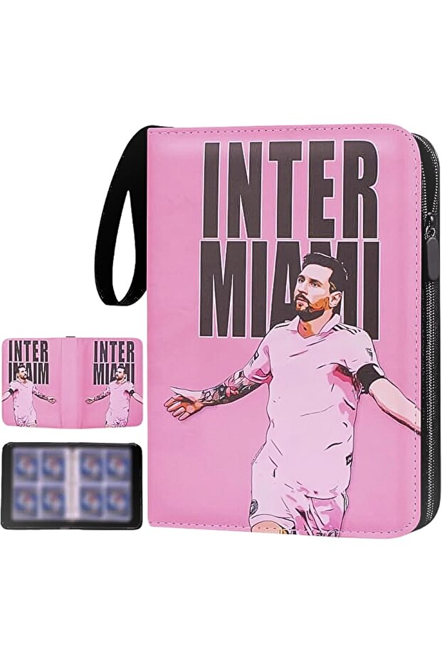 Football Card Holder Premium PU Leather Binder
