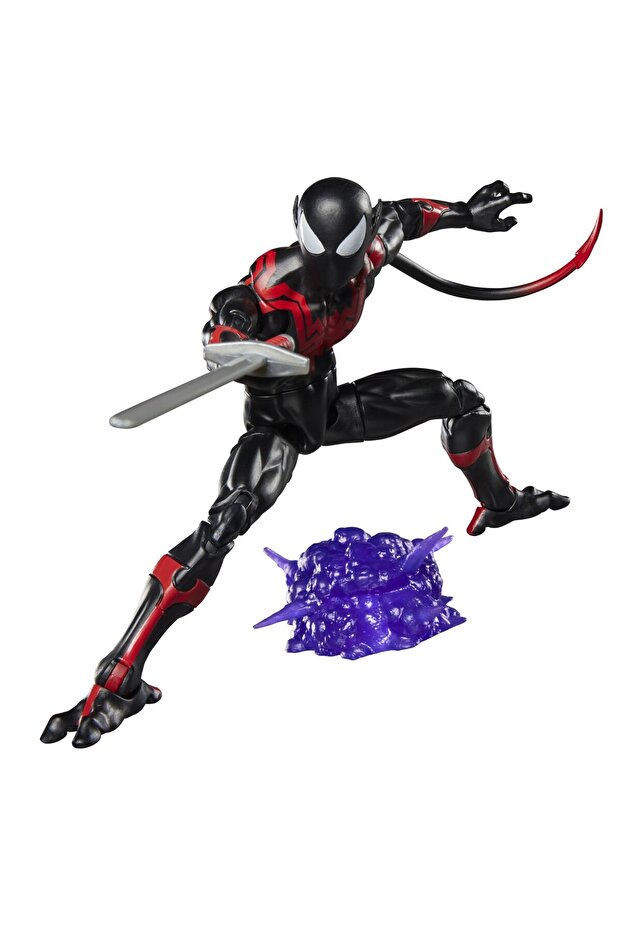 Legends Uncanny Spider-Man (Nightcrawler), Retro Cardback Comics Aksiyon Figürü - 6