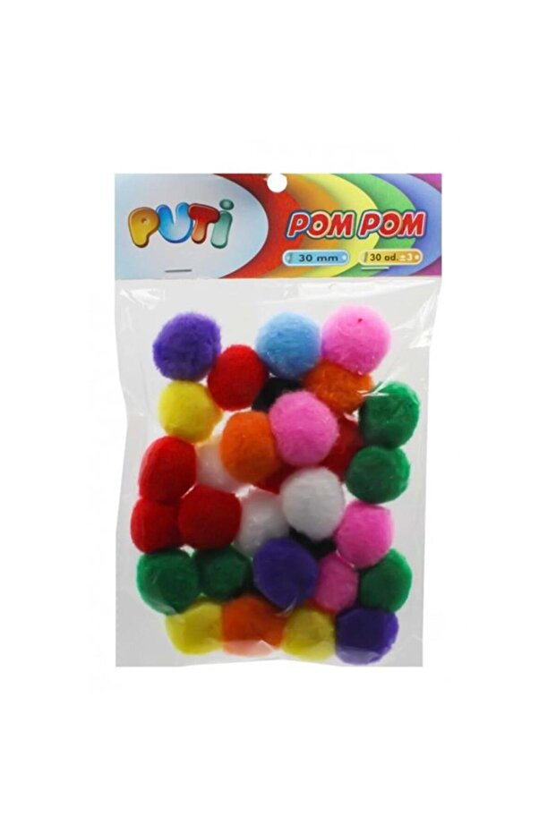 قبعة بوم بوم بقطر 30 مم من بوتي - 1