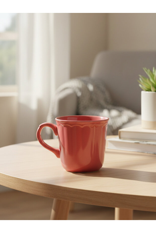 Patterned Colorful Ceramic Mug - 1