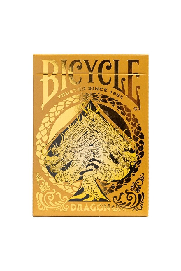 Gold Dragon Foil Premium Playing Card