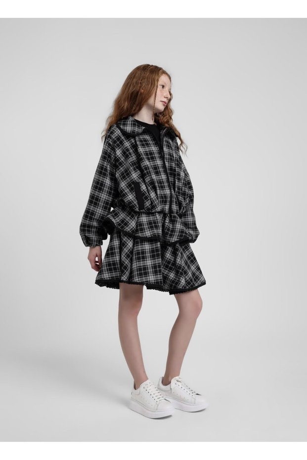 Girl's 3-Piece Set with Jacket and Skirt