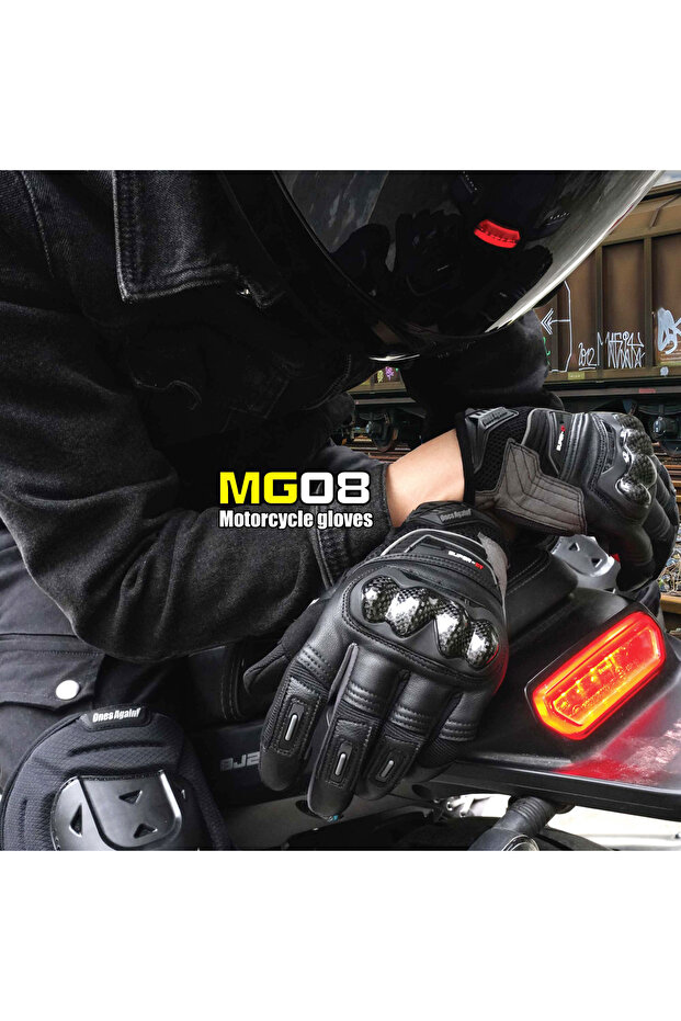 ONES AGAIN MG08 Grey Eldiven - 5