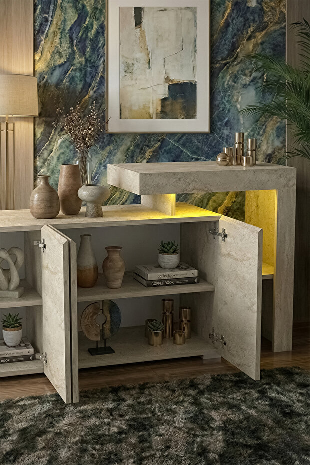 BURC LEDLİ KONSOL 200 CM - 3