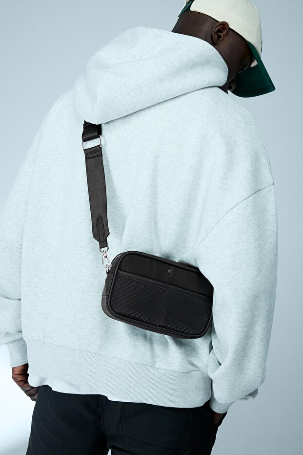 Teknik monogram çapraz çanta - 1