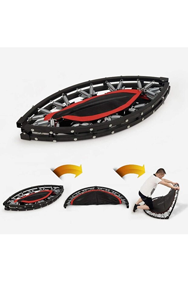 102 Cm Katlanır Trambolin Çelik Yaylı - 2