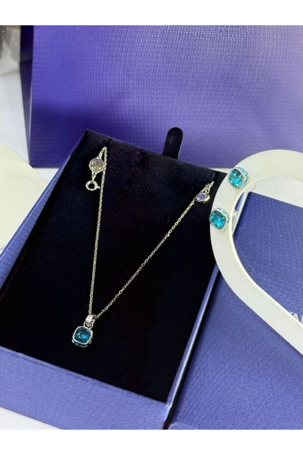 طقم سلسال مع حلق - 7