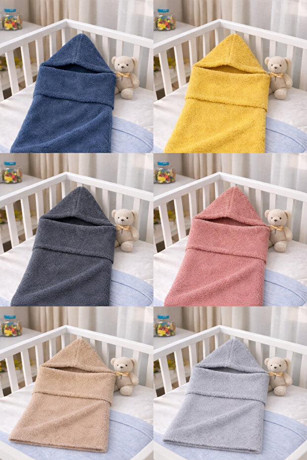 Hooded Welsoft Baby Swaddle Cover – Soft and Warm