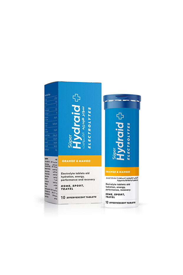 + EFFERVESCENT TABLETS - ORANGE & MANGO