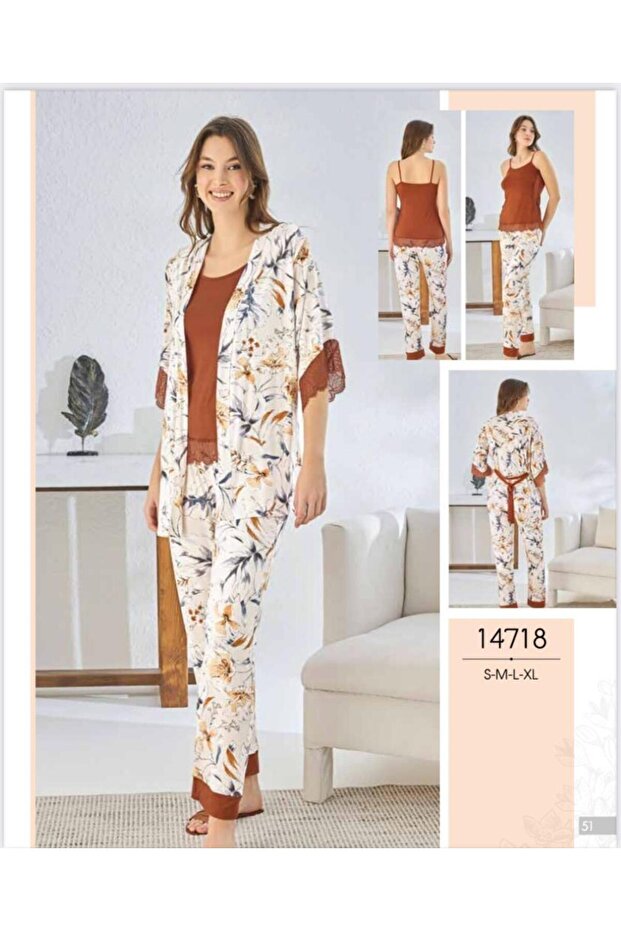 14718 3-Piece Pajama Set