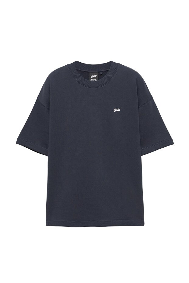 Kısa kollu logolu sweatshirt - 4