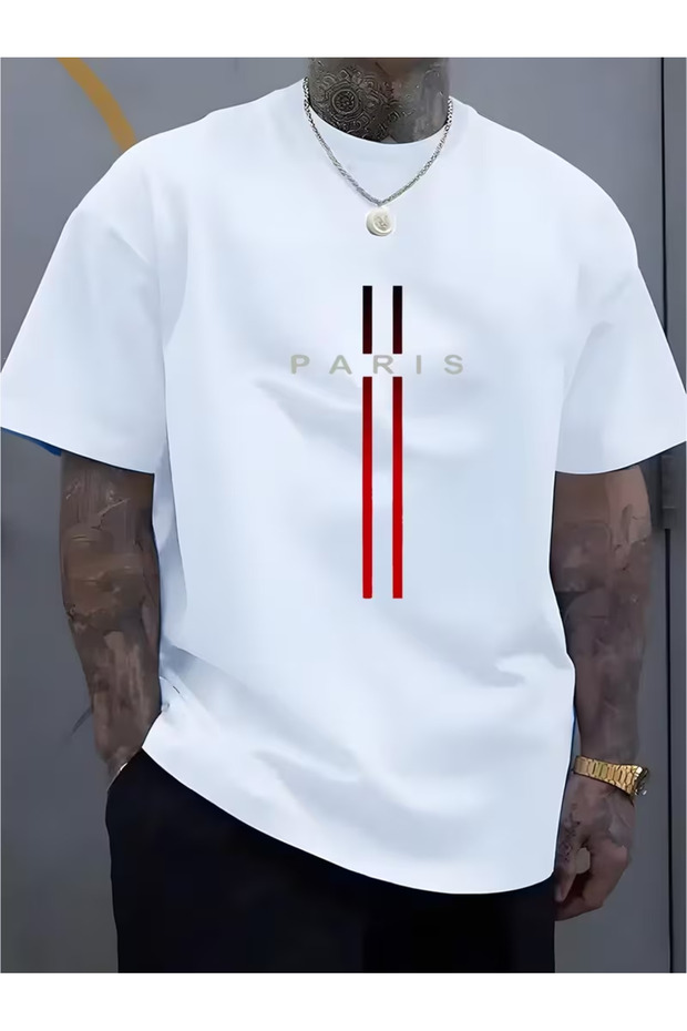 Sila Trend Premium White Cotton T-Shirt