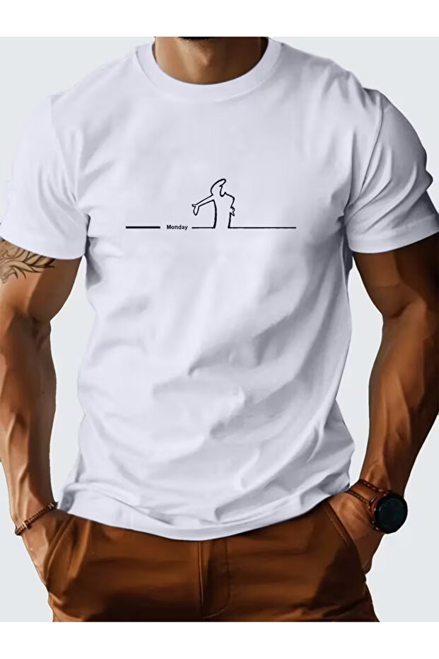 Sila Trend Premium White Cotton T-Shirt