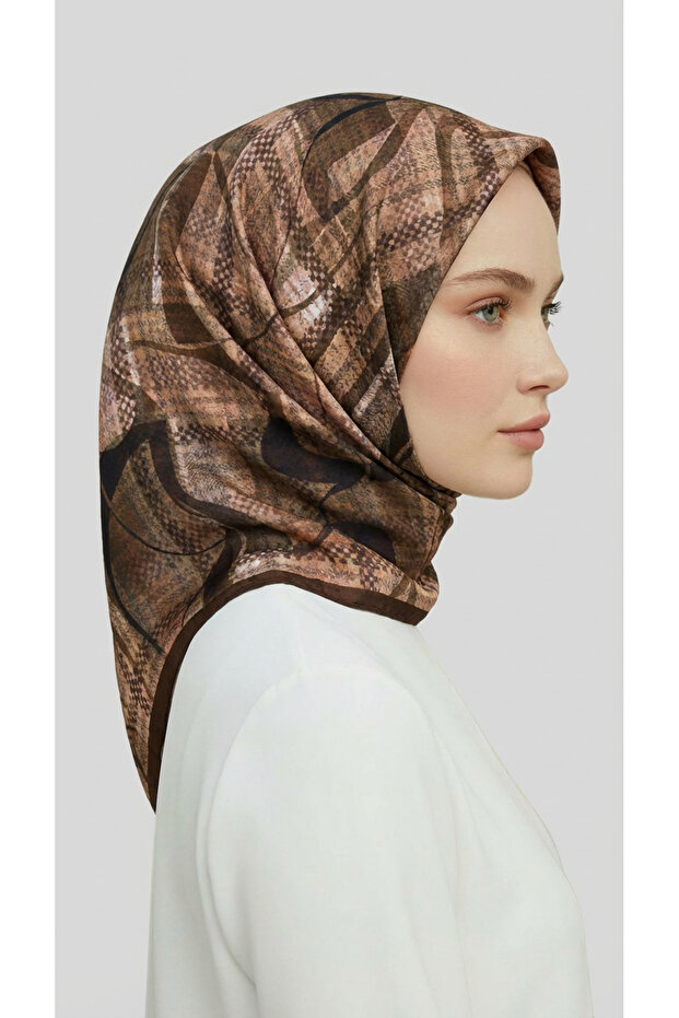 Yansima Patterned Rayon Scarf - 5