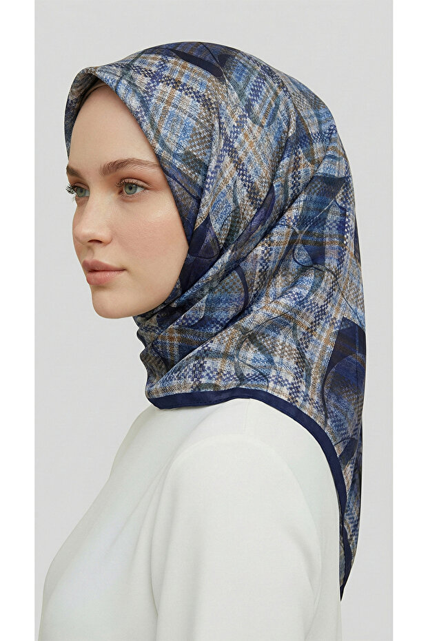 وشاح من الرايون بنقشة يانسيما - 8